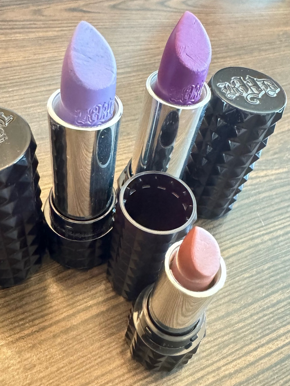 Kat Von D Lipsticks — Lavender, Violet, Mauve Pink - Picture 4 of 4